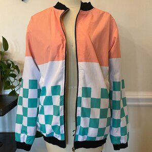 Sleepy Peach bomber jacket, size small